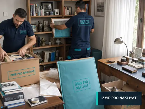 İzmir Pro Nakliyat · Kitap, tablo ve dekoratif eşya taşıma · detay